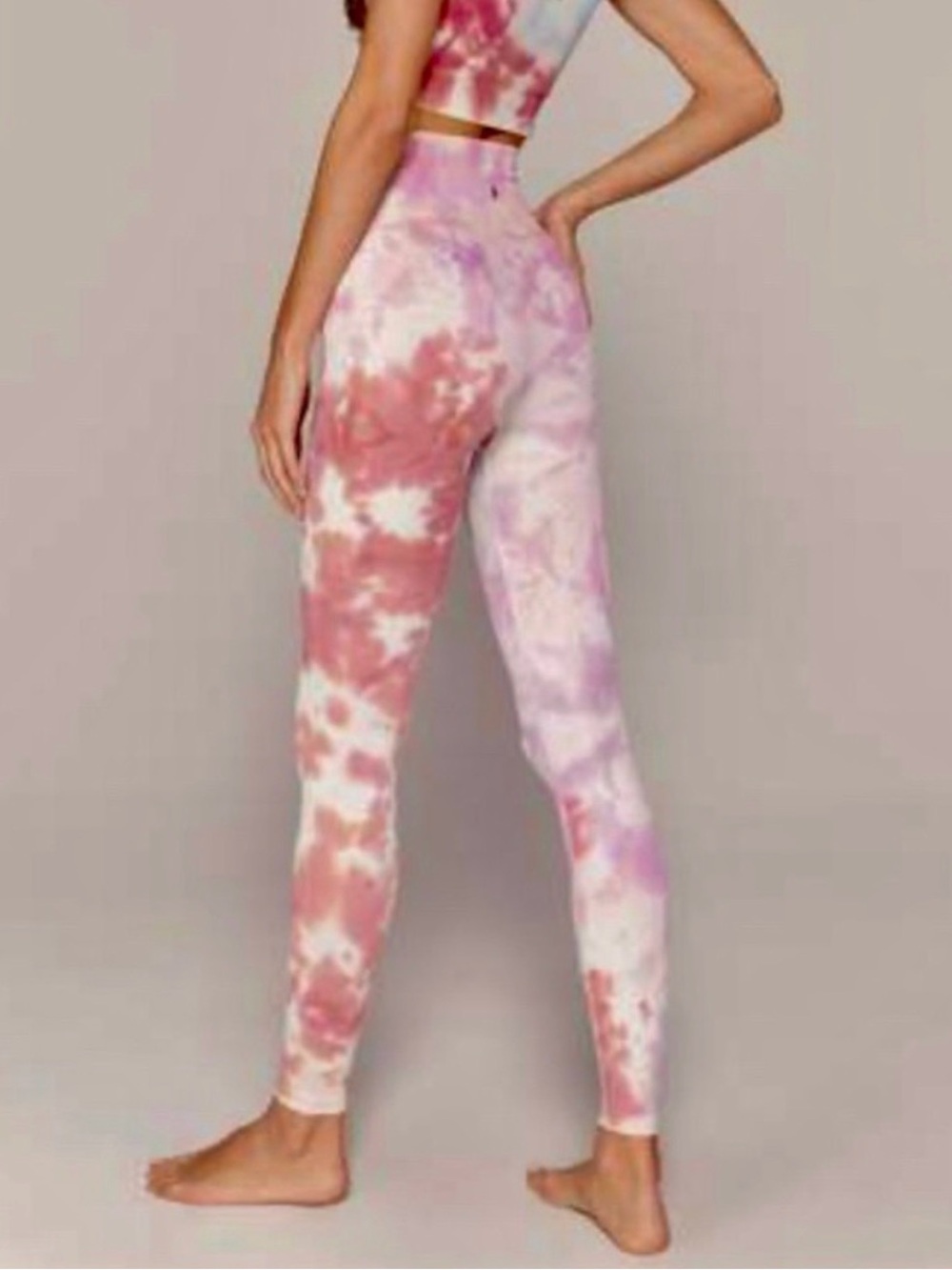Spiritual Gangster Love Sculpt Seamless High Waist Tie Dye Leggings, Size XS
